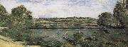 Paul Cezanne Pang Schwarz map of the bridge oil painting artist